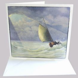 Kaart bijbels Ruwe Stormen, Christelijke wenskaarten Atelier for Hope Doetinchem