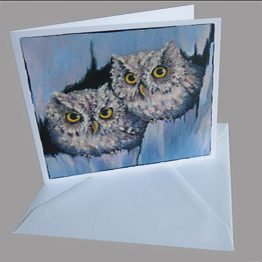 kaart uiltjes kunstkaarten van schilderijen en kerstkaarten Atelier for Hope Doetinchem