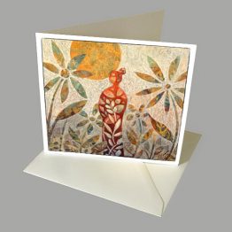 kaart Verwondering kleurrijke vrolijke kaart met een bijzonder boodschap Atelier for Hope
